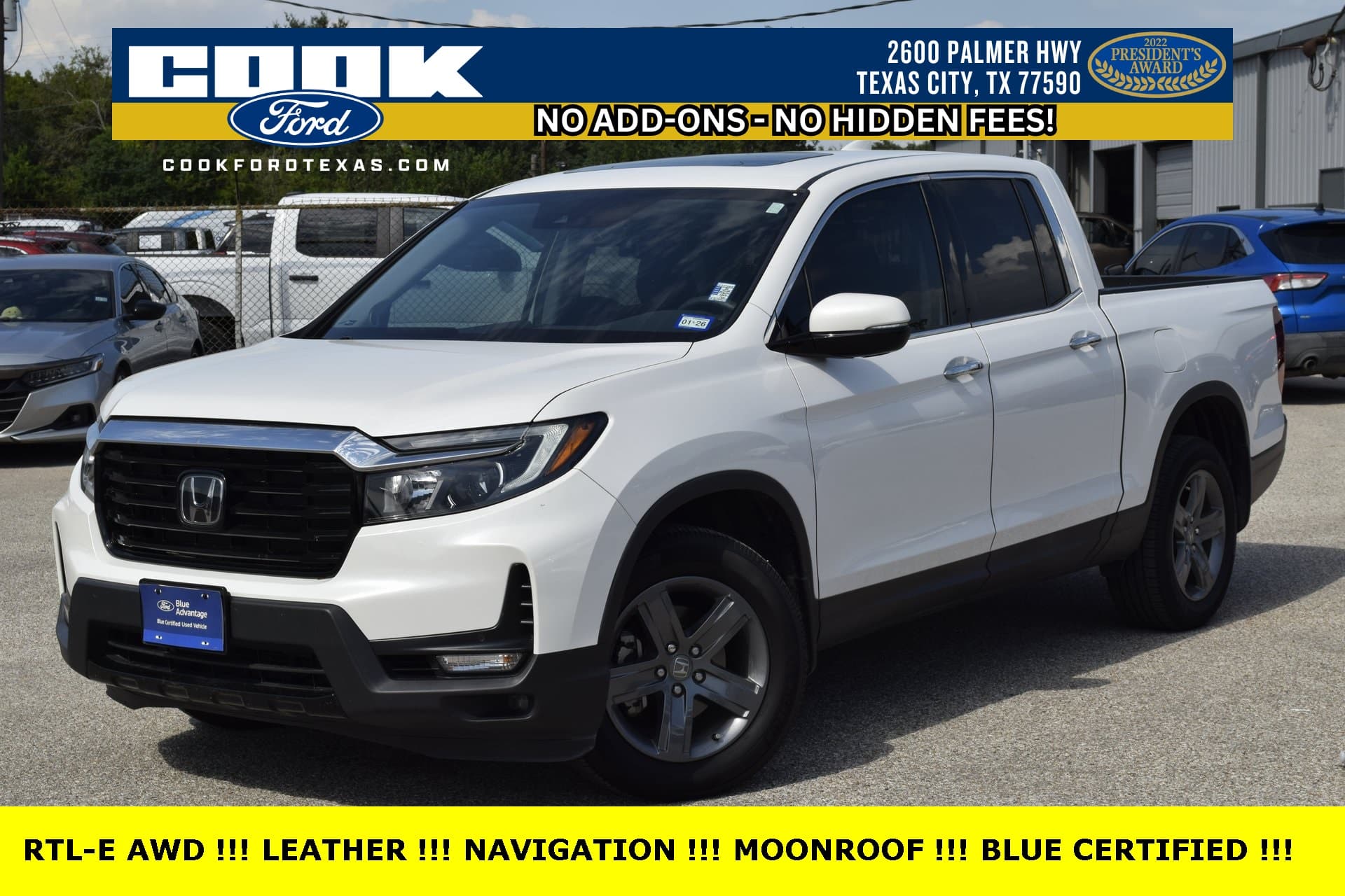 2022 Honda Ridgeline RTL-E