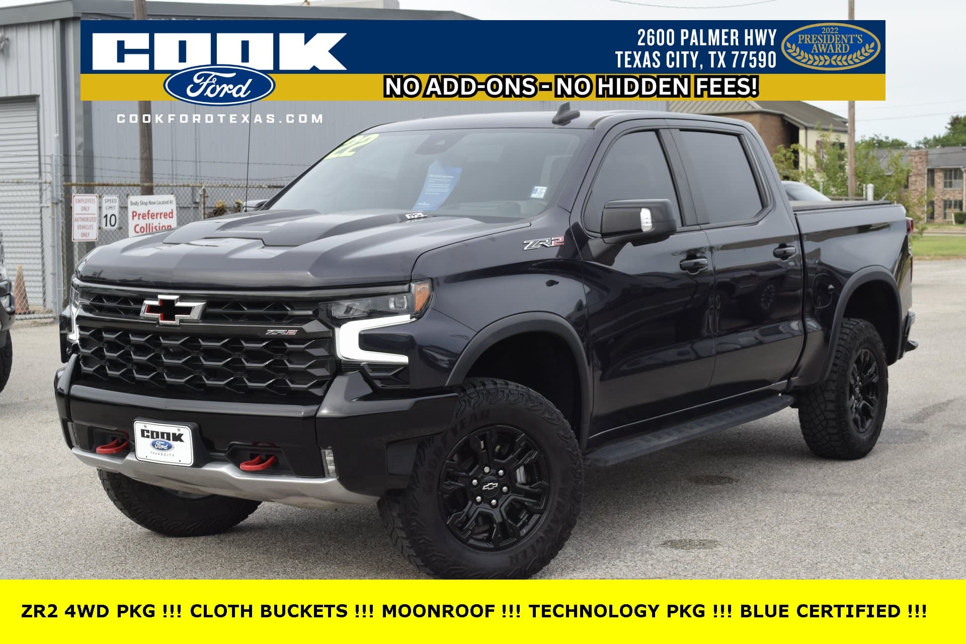 2022 Chevrolet Silverado 1500 ZR2