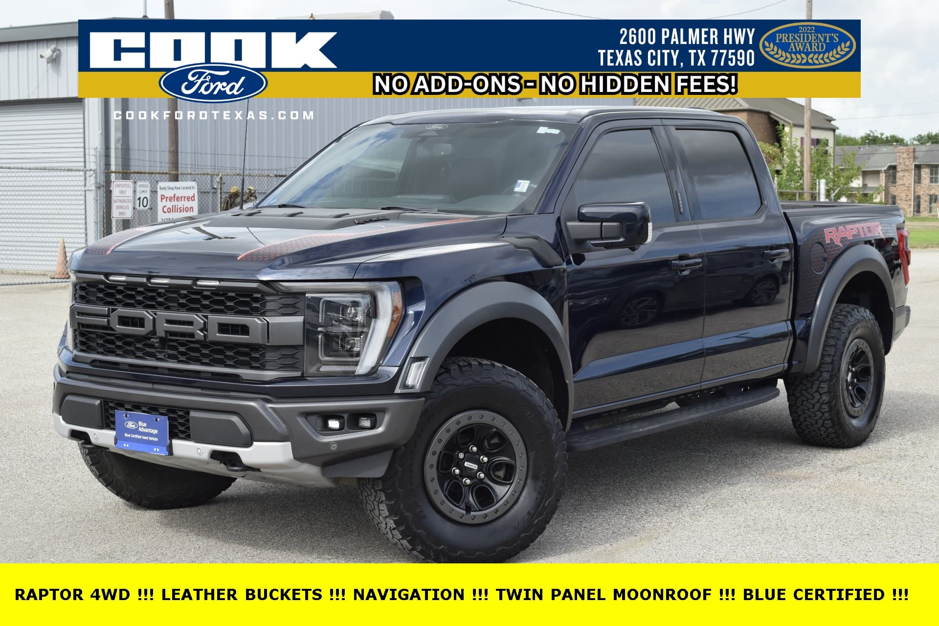 2022 Ford F-150 Raptor